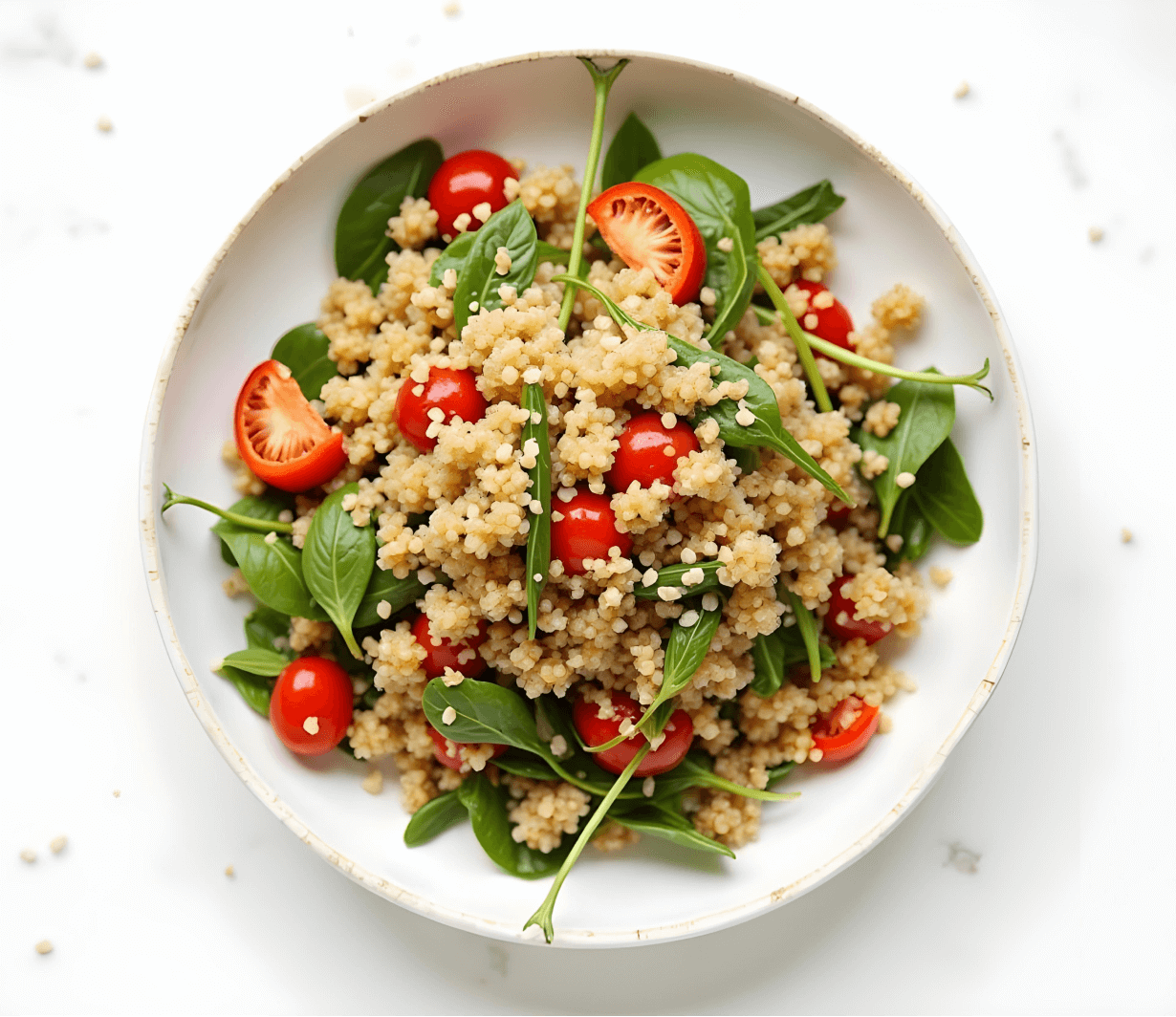 Pickled Ginger & Sesame Quinoa Salad